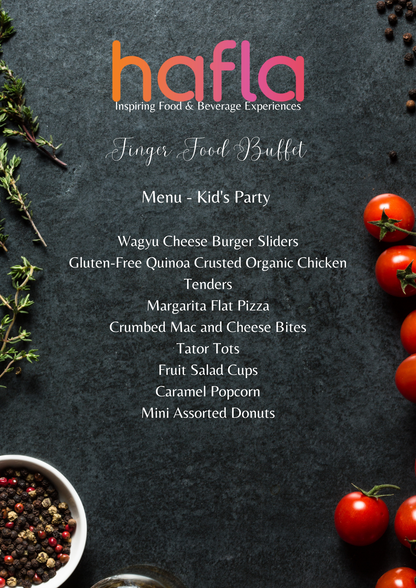 Finger Food Buffet by Hangry Sticks