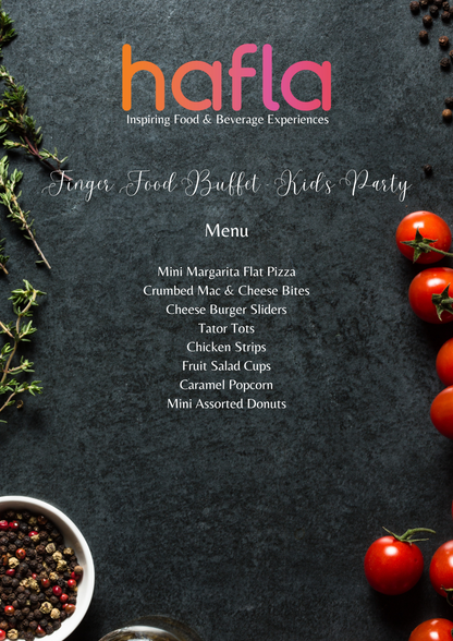 Finger Food Buffet by Hangry Sticks