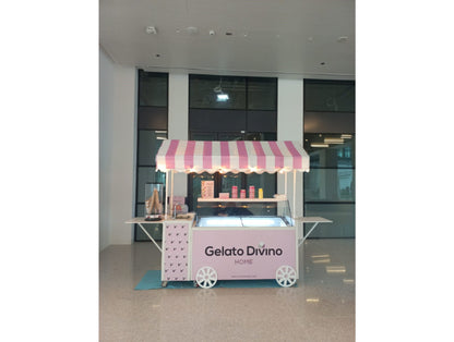 Gelato Ice Cream Cart by Gelato Divino