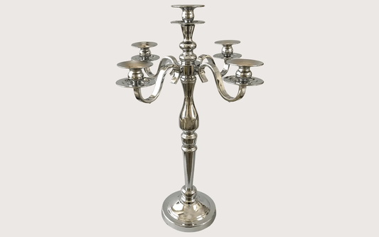 Candelabra Centrepiece - Silver