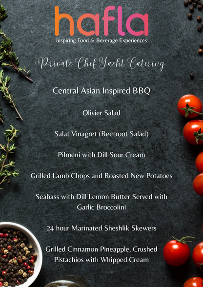 Private Chef Yacht Catering by CBC - Family Style