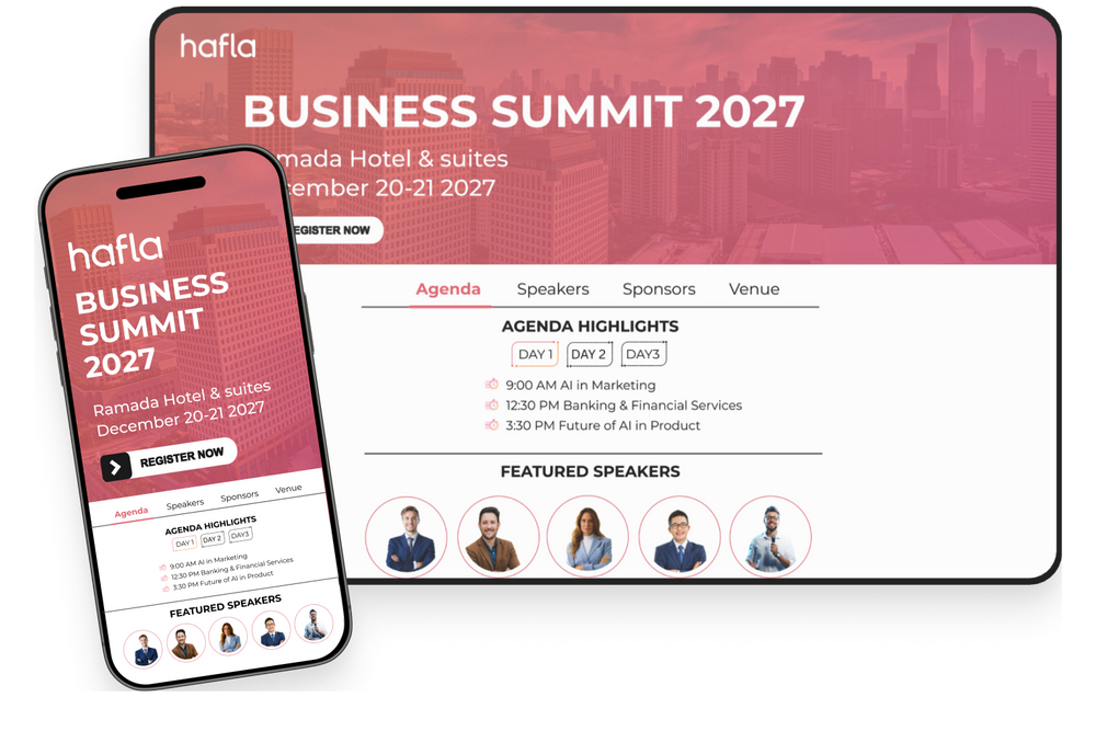 Event Websites & Landing Pages