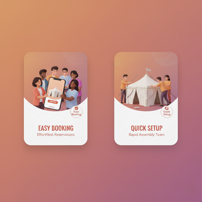 Easy Booking & Setup