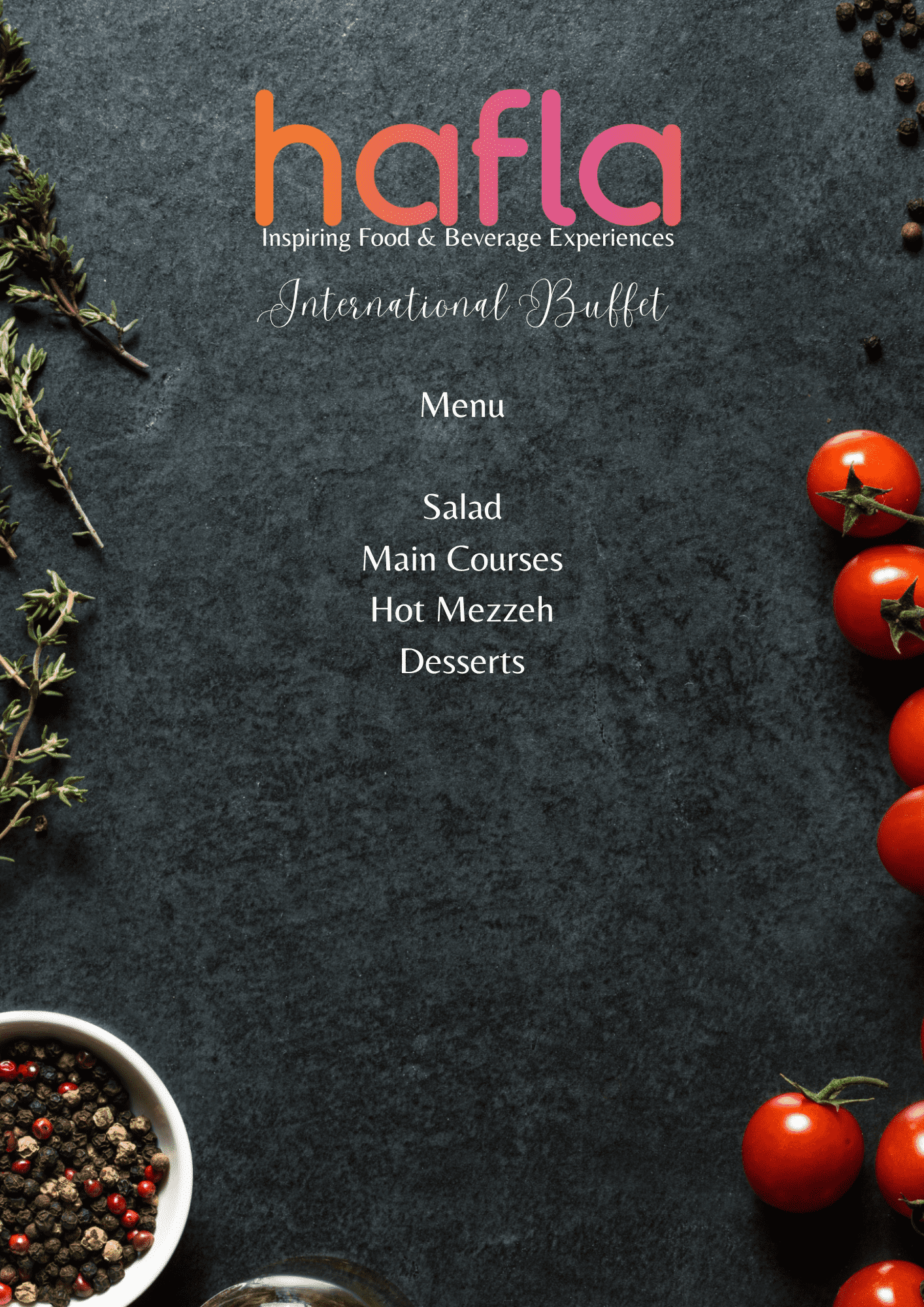 International Buffet by Pure Delight Catering