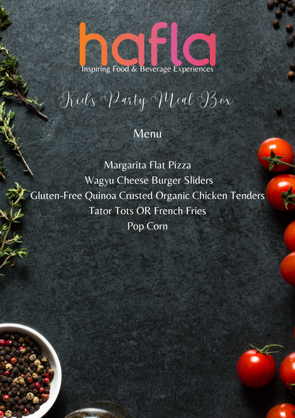 Kid's Party Meal Box by Hangry Sticks