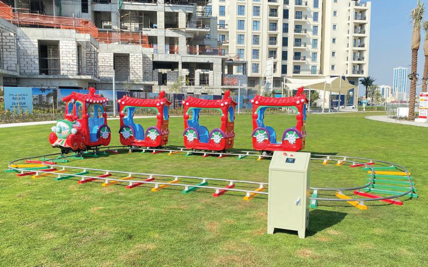 Mini Train & Inflatable Train Fence