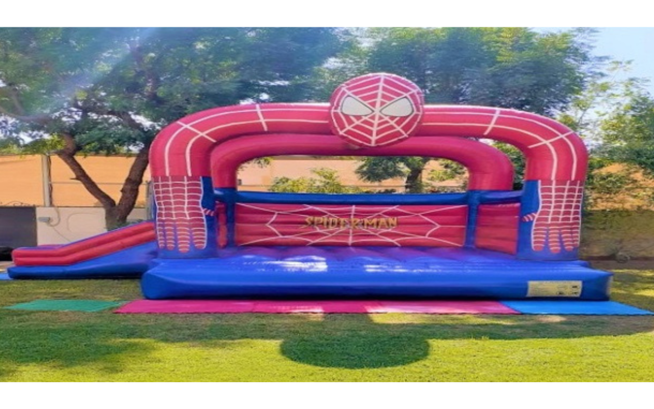 Bouncy Castle Spider-Man