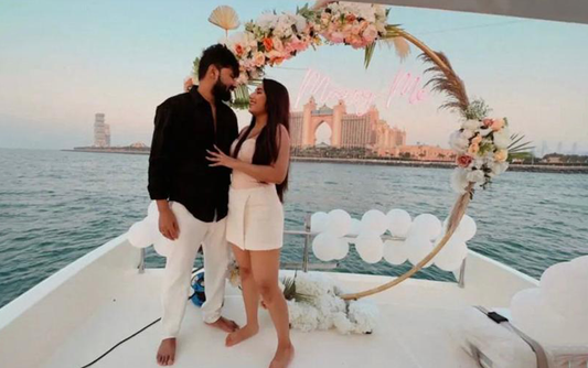 Yacht Proposal Decor