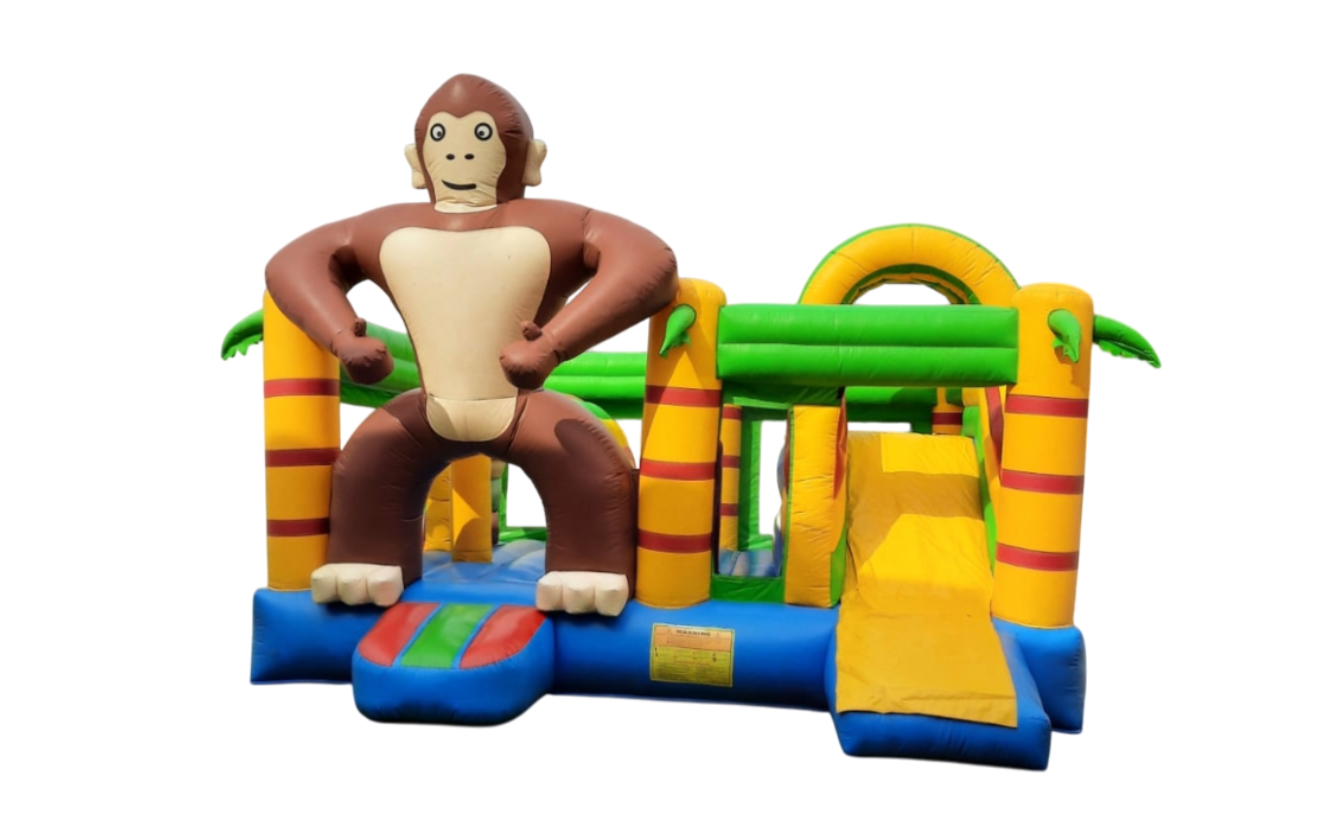Monkey Combo Bouncy Castle
