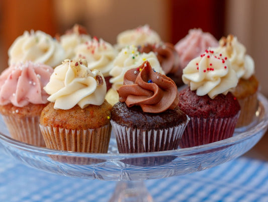 Cup Cake Platter by Caesars Restaurant