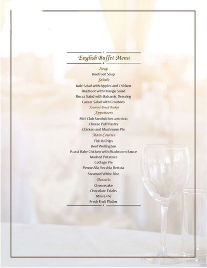English Buffet by Cedar Tree Hospitality - Hafla