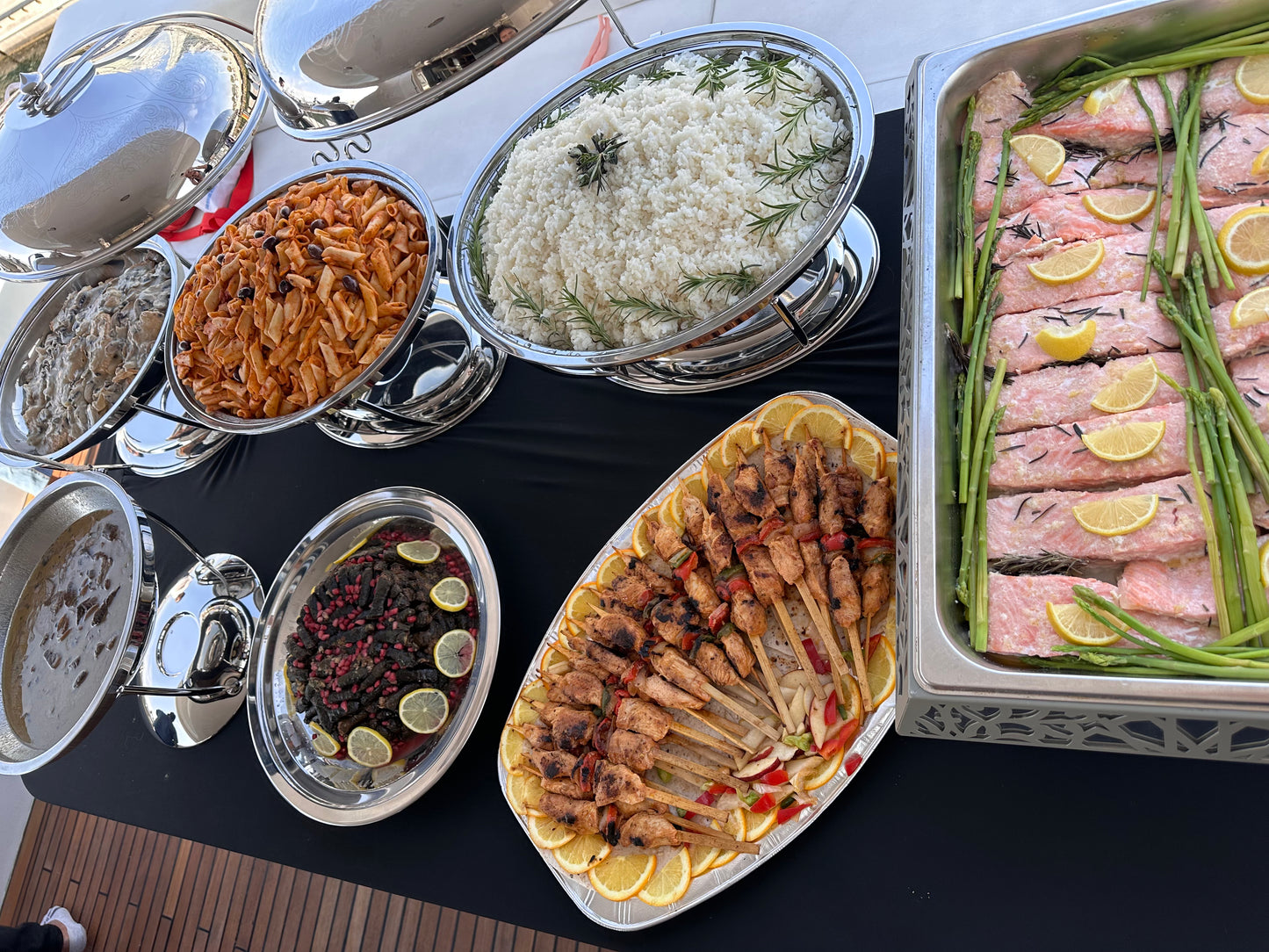 International Buffet by Yum & Yummies Catering