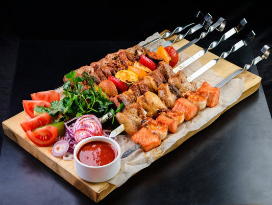 Kebab Platter by Spice Deli