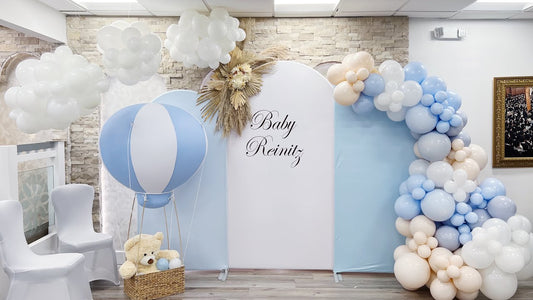 Hot Air Balloon Teddy Theme Decor