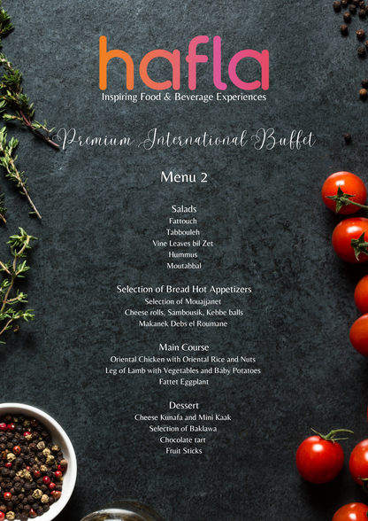 Premium International Buffet by Intercat - Cateriya