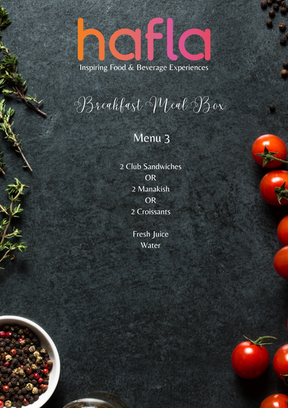Breakfast Meal Box by Al Hamra Street (De-listed)