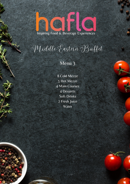 Middle Eastern Buffet by Experts Catering