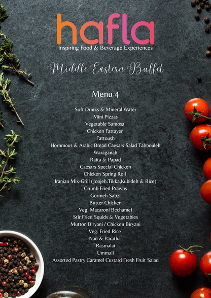 Middle Eastern Buffet by Caesars Restaurant