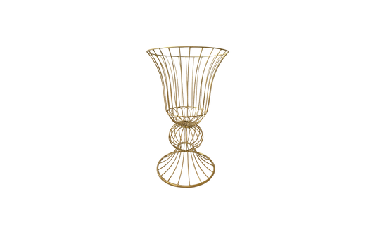 Metal Iron Wire Garden Urn