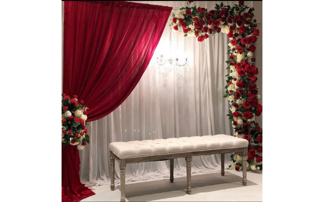 Red Engagement Decor