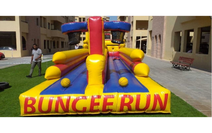 2 Lane Bungee Run Basketball