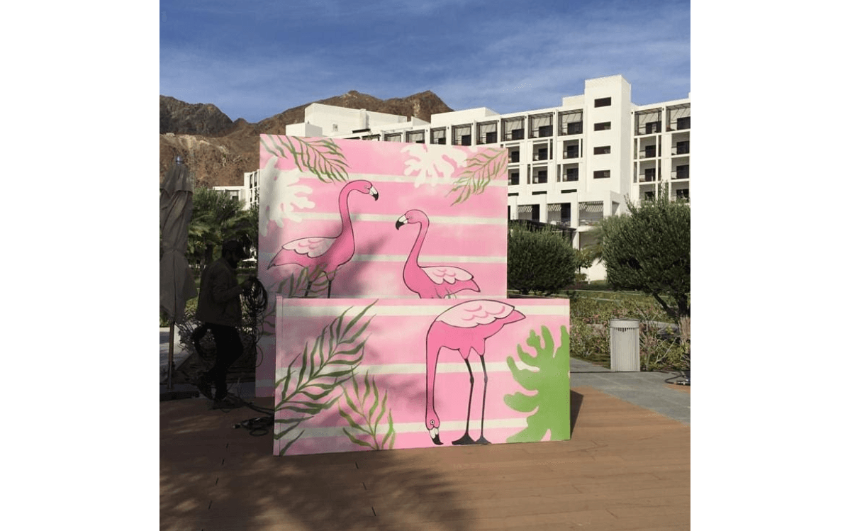 Flamingo Wedding Decor