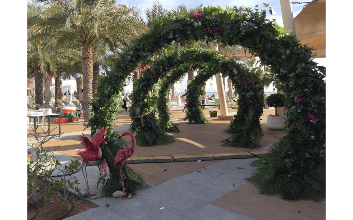 Flamingo Wedding Decor