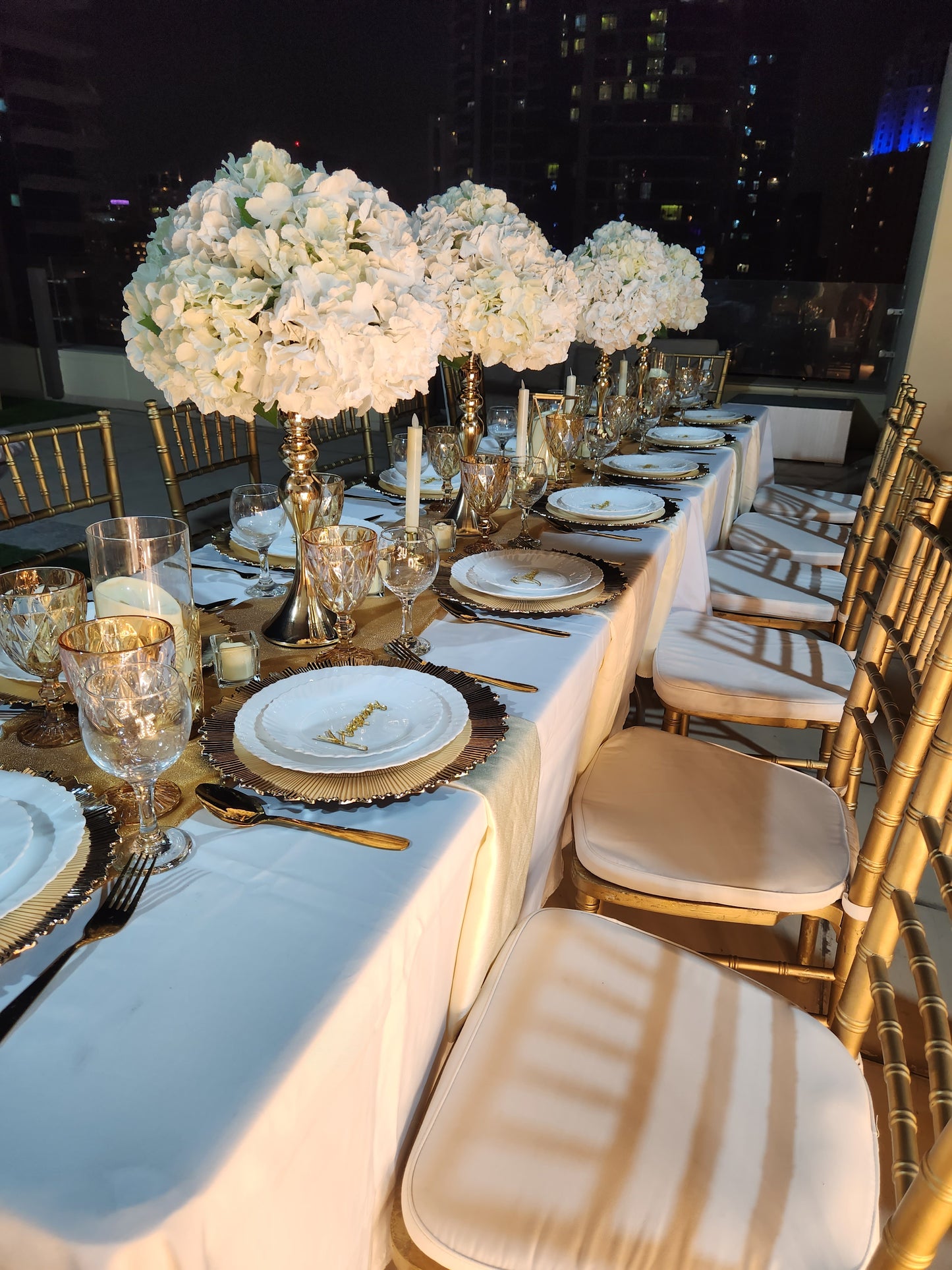 Ramadan Iftar & Suhoor Gold Shimmer Setup Decor