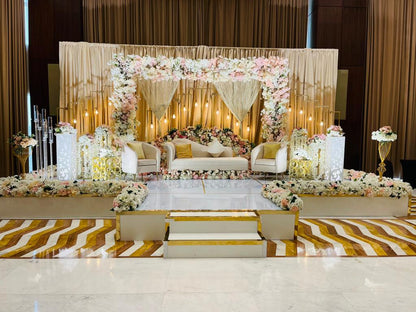 Elegant Floral Wedding Decor Package - 7m