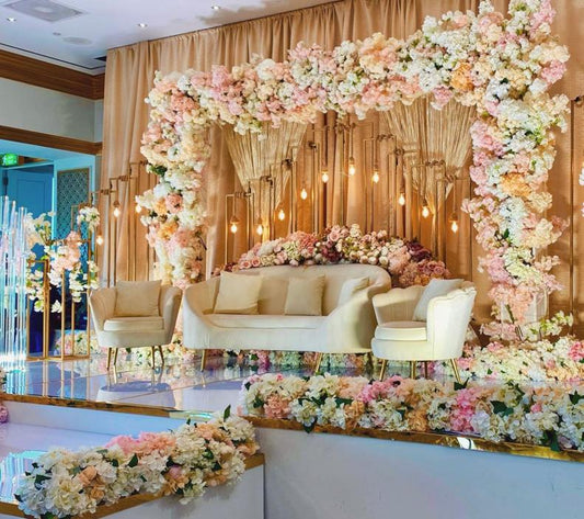 Elegant Floral Wedding Decor Package - 7m