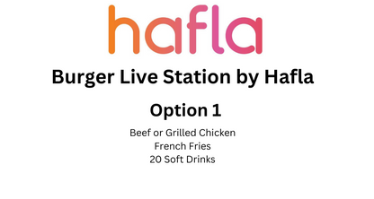 Hafla Exclusive Burger Live Station