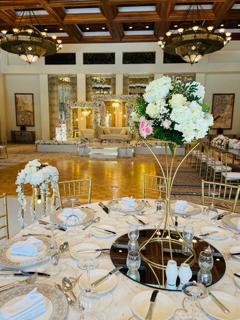 Gold Frame Wedding Decor Package - 7m