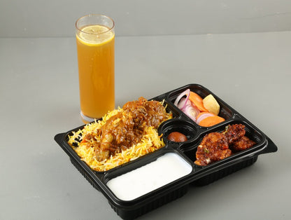 Biryani Combo Meal Box by Bombe Chulli