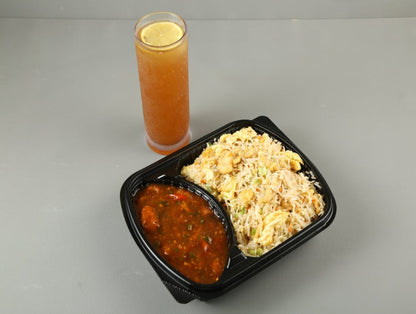 Fried Rice Special Combo Meal Box by Bombe Chulli