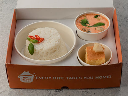 Green Thai Curry Box by My Home Kitchen