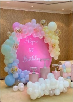 Round Pastel Decor