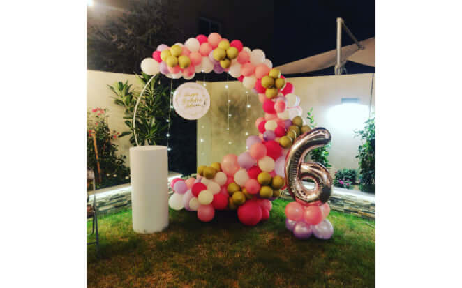 Alluring Party Backdrop