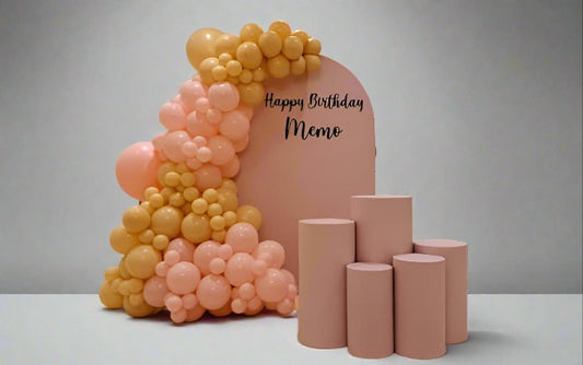 Warm Peach Theme Decor