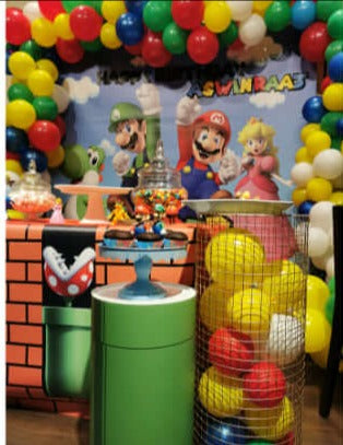 Super Mario Theme Decor
