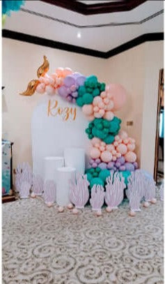 Diving Mermaid Theme Decor