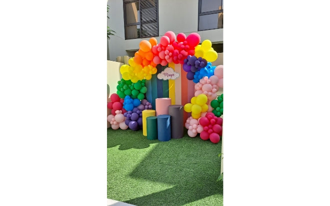 Brighter Rainbow Theme Decor Dubai