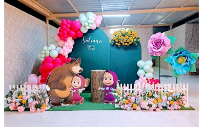 Masha & Bear Theme Decor Package Dubai