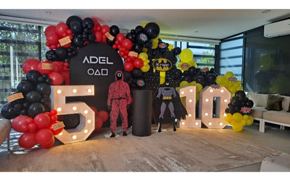 Twin Superhero Theme Decor Package Dubai