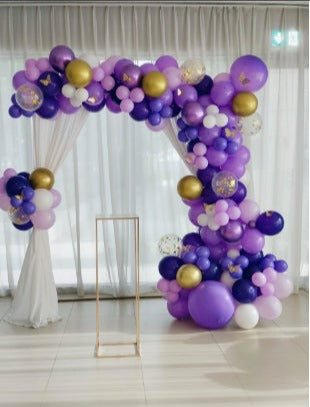 Purple Backdrop Decor Dubai