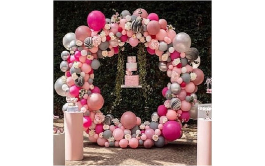 Pretty in Pink Round Arch Dubai
