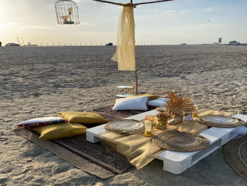 Golden Hour Iftar Style Set Up