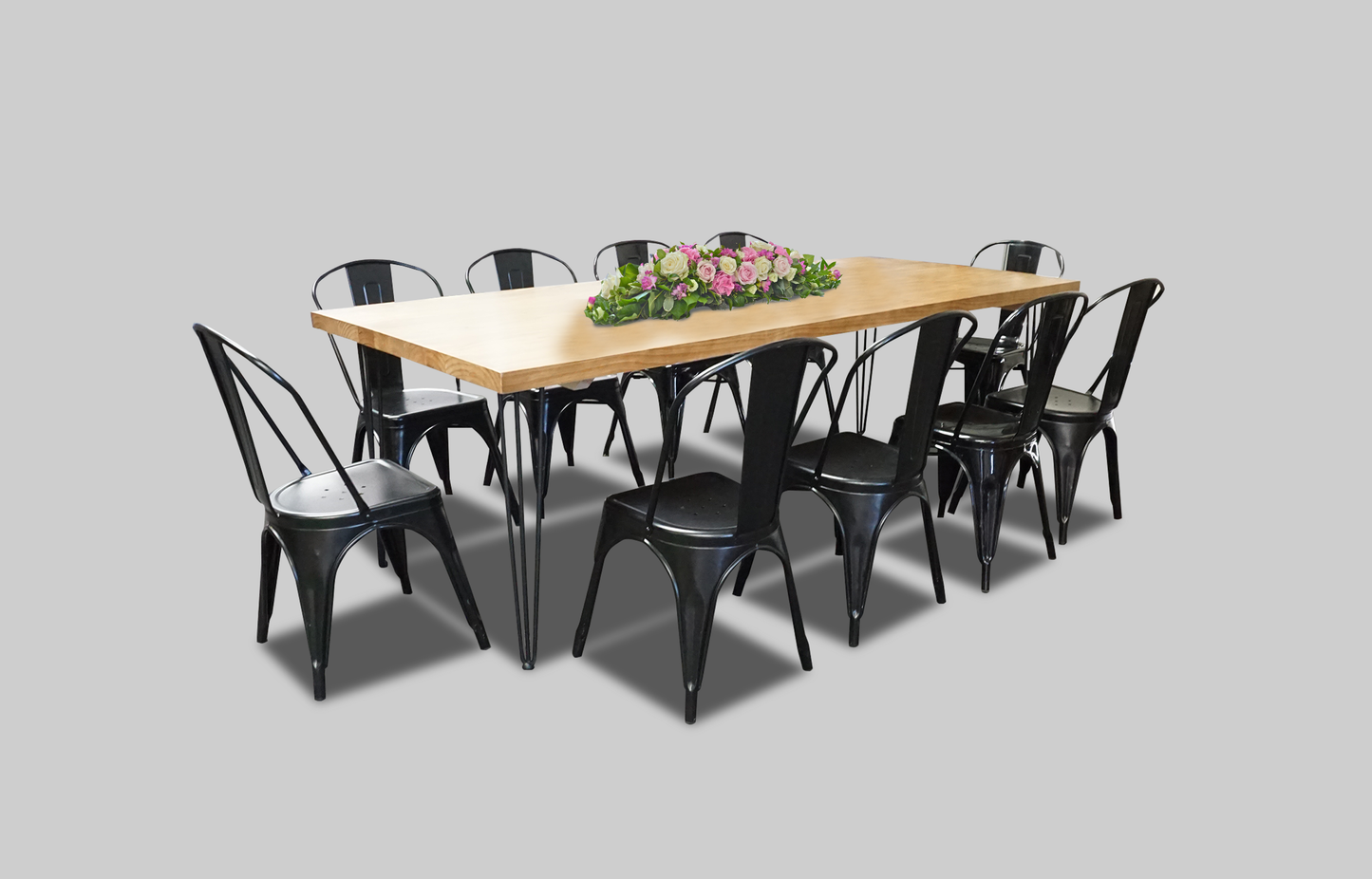 Hairpin Table Seating Package