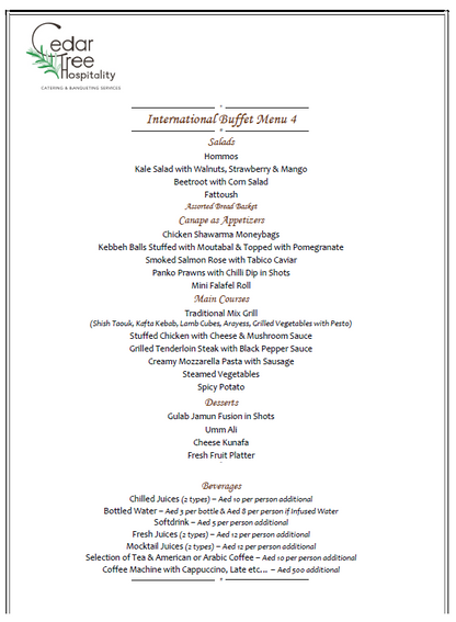International Buffet by Cedar Tree Hospitality (OLD)