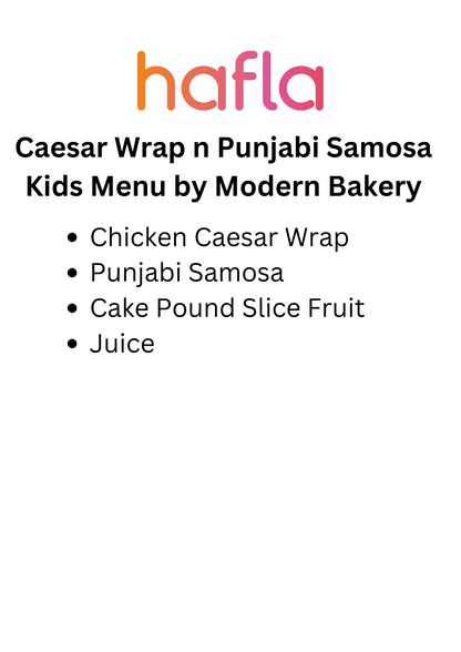 Kid's Meal Box by Modern Bakery