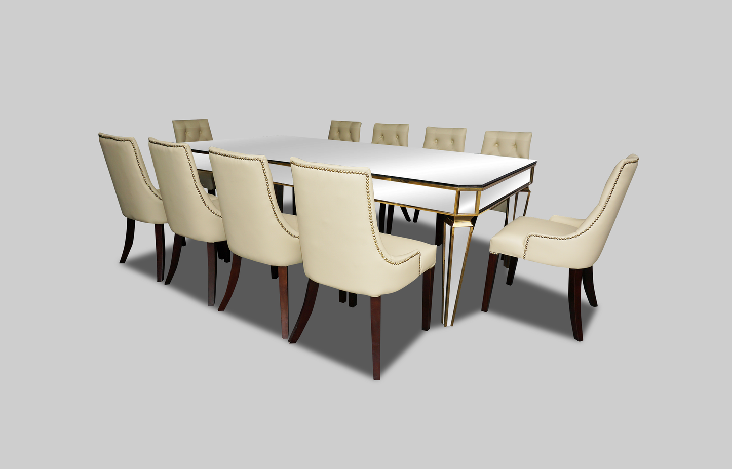 Mirage Mirror Dining Setup Package